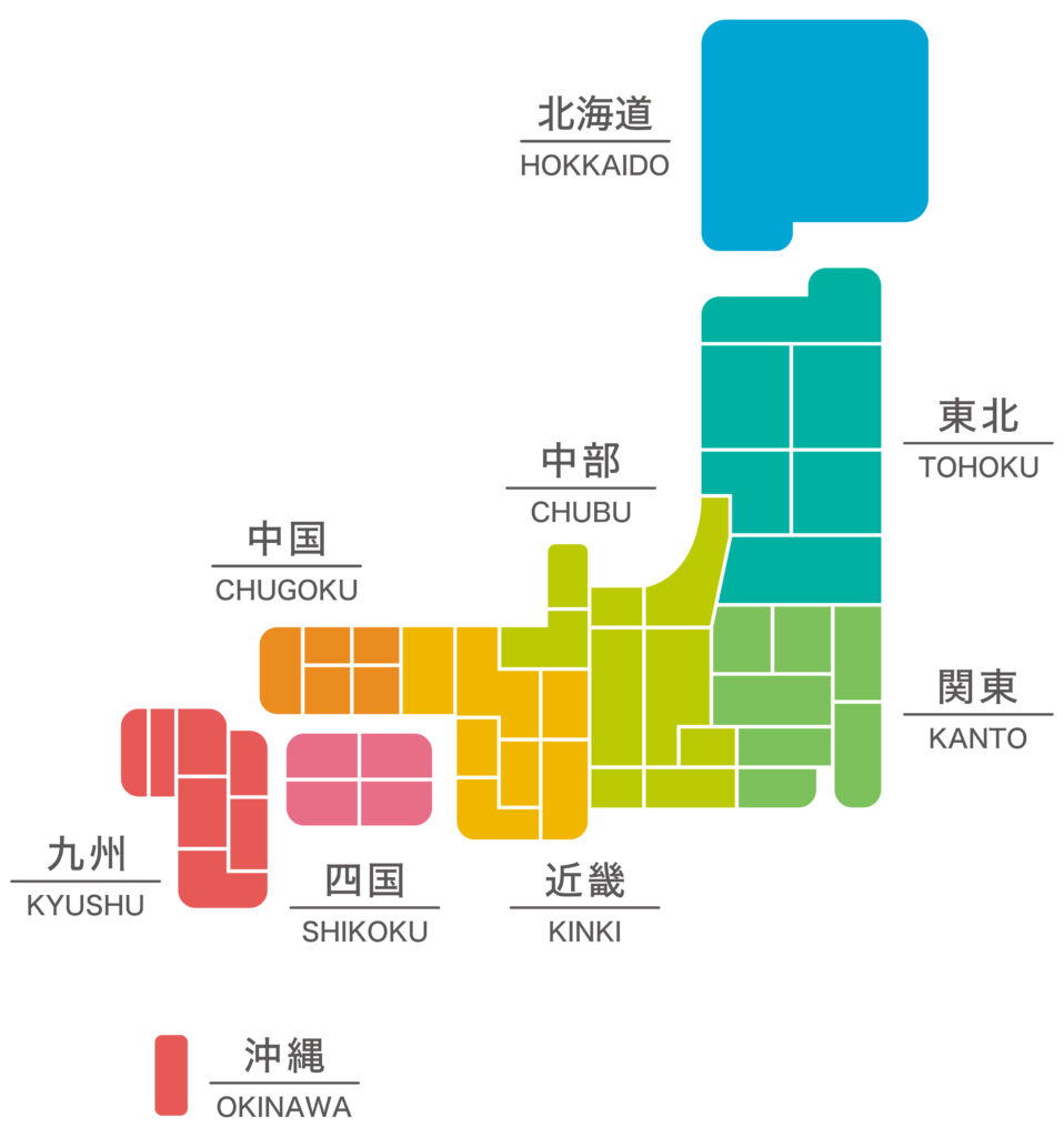 日本地図